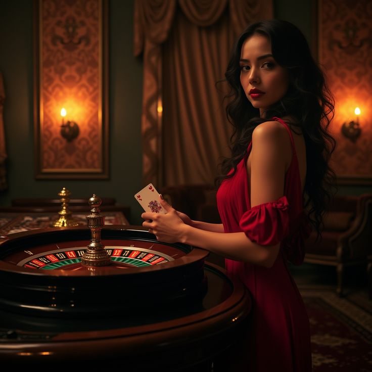 Studio live casino bos 303 dengan dealer dan meja blackjack multi-kamera
